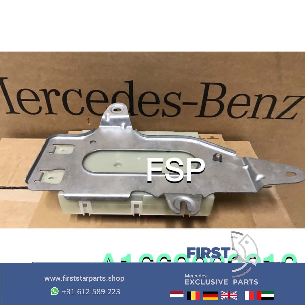 A1669003912 ACHTERSTE SAM MODULE W166 X166 W292 COMPUTER, Utilisé, -, -, Enlèvement ou Envoi