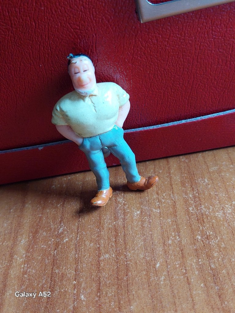 verzamelfiguurtje uit PVC van Nutricia: Jerommeke, Ophalen of Verzenden, Zo goed als nieuw