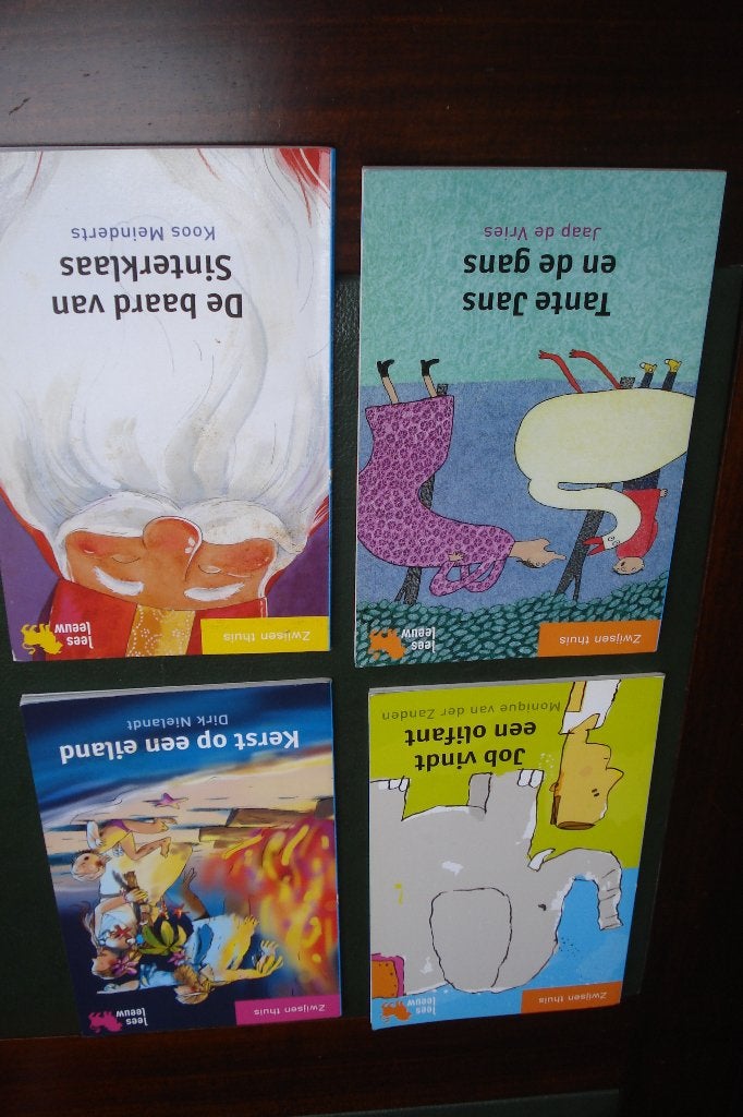 Set: 4 oude Leesleeuwtjes 2006/2007, Boeken, Ophalen of Verzenden, Gelezen, Jongen of Meisje, 5 of 6 jaar