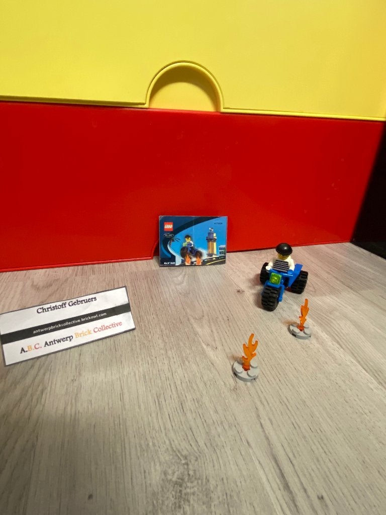 Lego City - 6732 - Brickster's Trike, Ophalen, Lego, Inclusief instructies, Complete set