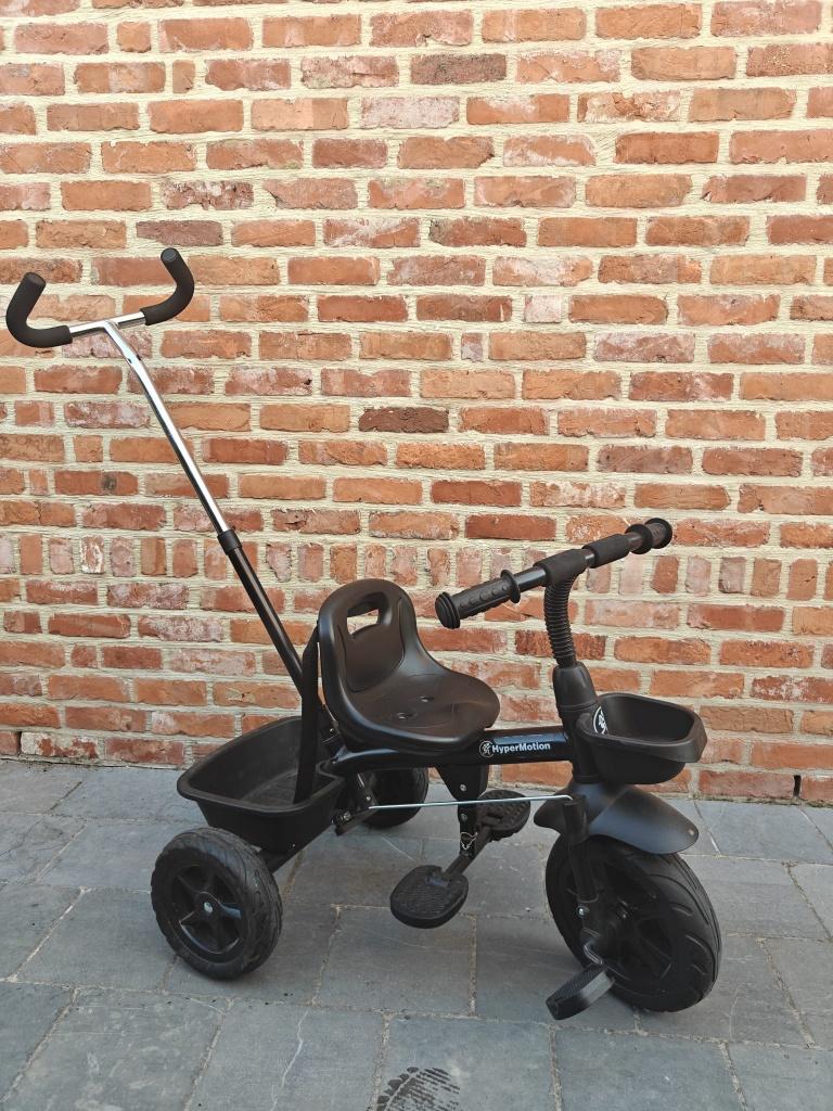 Hypermotion driewieler met duwstang, Enlèvement, Comme neuf, Tige de poussée