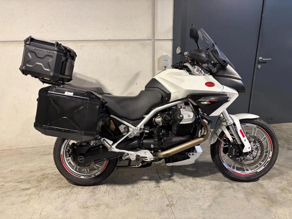 Moto Guzzi Stelvio 1200 originele hoogpoter met exclusief ka, Motoren, Bedrijf, Meer dan 35 kW, Overig, 1200 cc