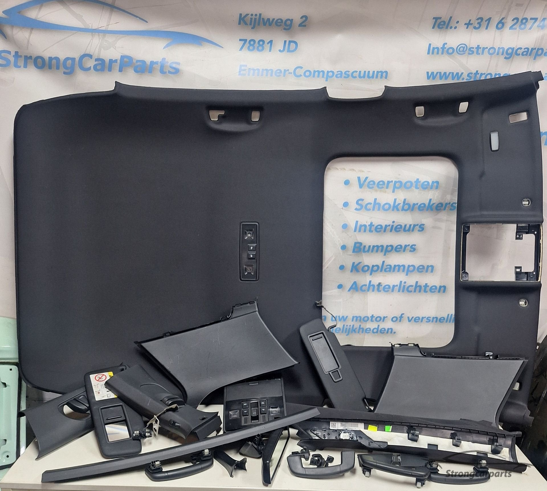 Zwarte Hemel met panorama uitsparing VW Golf VII 7 Hatchback, Auto-onderdelen, Ophalen, Gebruikt, -, Volkswagen