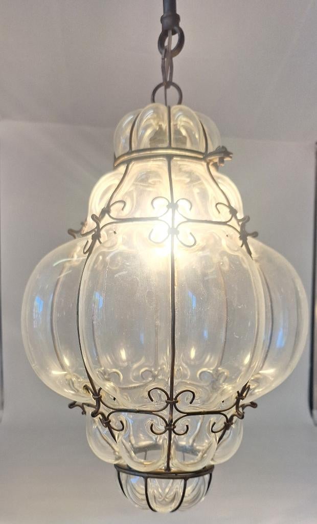Venetiaanse Murano kooilamp, 50 tot 75 cm, Ophalen of Verzenden, X, X