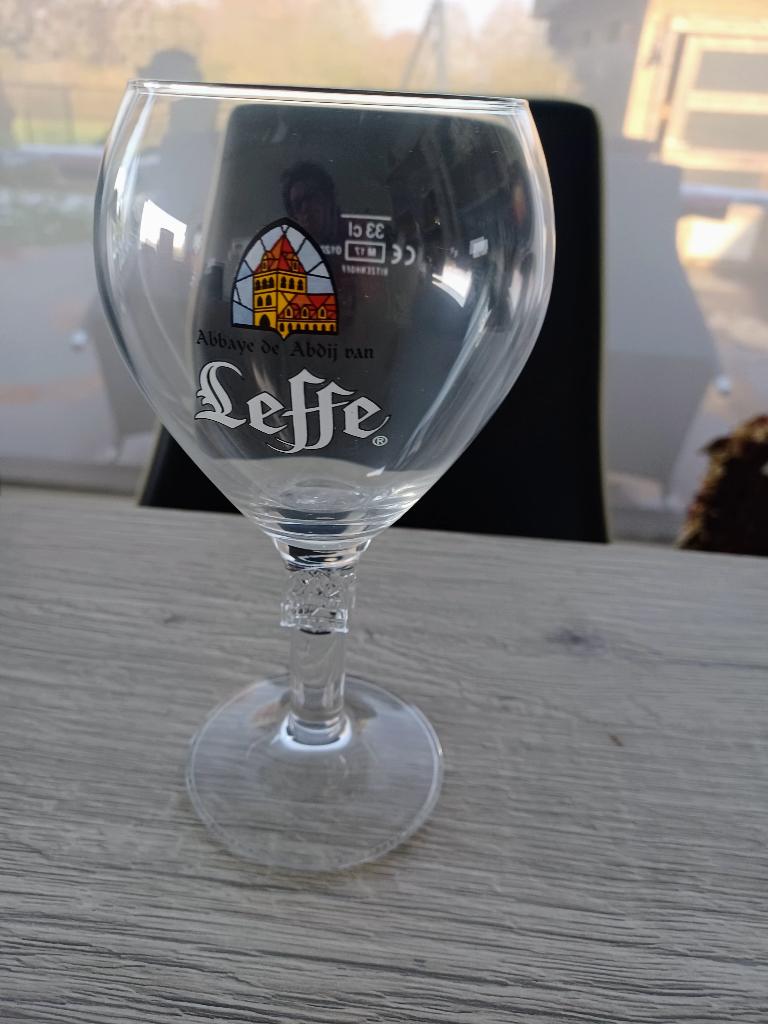 6 Leffe glazen, Verzamelen, Biermerken, Ophalen, Leffe