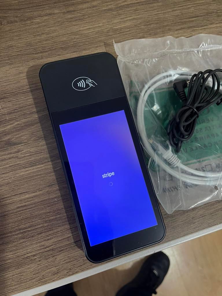 Terminal de paiement Stripe BBPOS WisePOS E -  neuf, Ophalen, Zo goed als nieuw, Blauw, Touchscreen