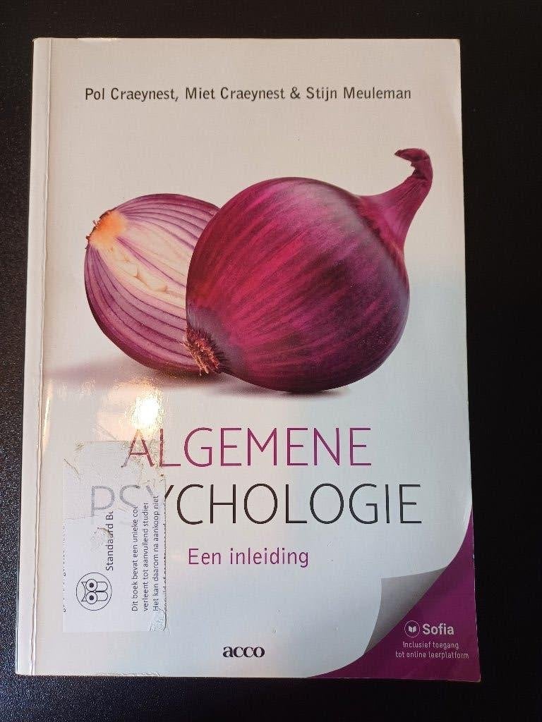 Algemene psychologie, Pol Craeynest, Miet Craeynest, Ophalen of Verzenden, Zo goed als nieuw, Hogeschool