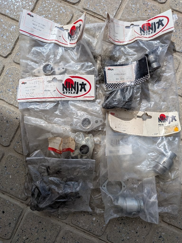 Rotules ninja, Enlèvement, Comme neuf, Pot d'échappement, MBK