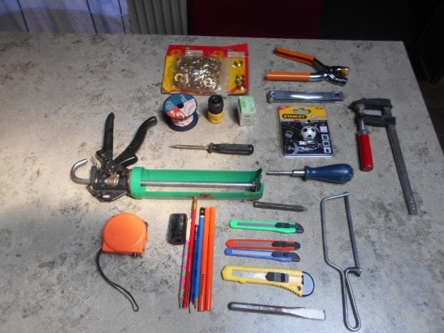 Lot allerlei werkgerei / Alles voor 10 €, Ophalen of Verzenden, Zo goed als nieuw