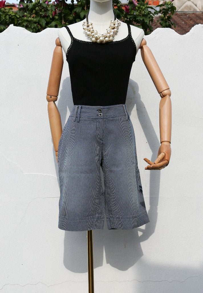Korte broek van katoen Gant 42, Kleding | Dames, Blauw, Maat 42/44 (L), Ophalen of Verzenden, Zo goed als nieuw