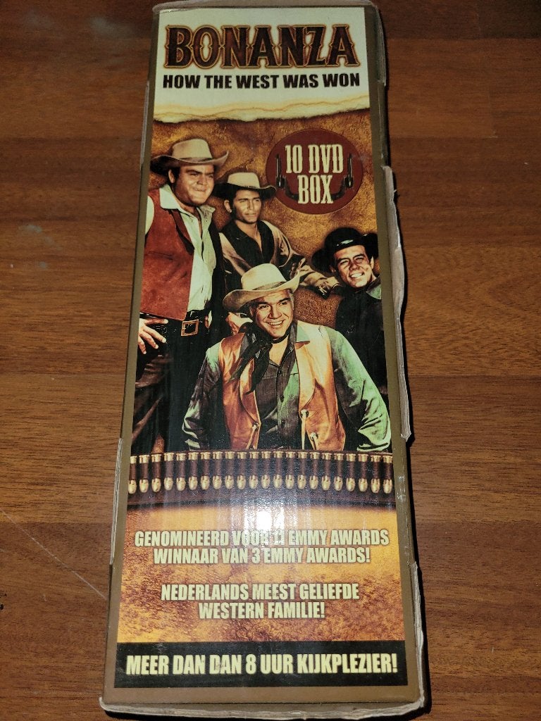 Bonanza retro 10-DVD box, Cd's en Dvd's, Nederlands, Overige genres, Zo goed als nieuw, Vanaf 12 jaar
