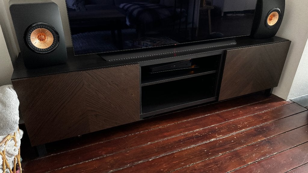 IKEA Bestå TV-meubel, Ophalen, 150 tot 200 cm, Zo goed als nieuw, Minder dan 100 cm