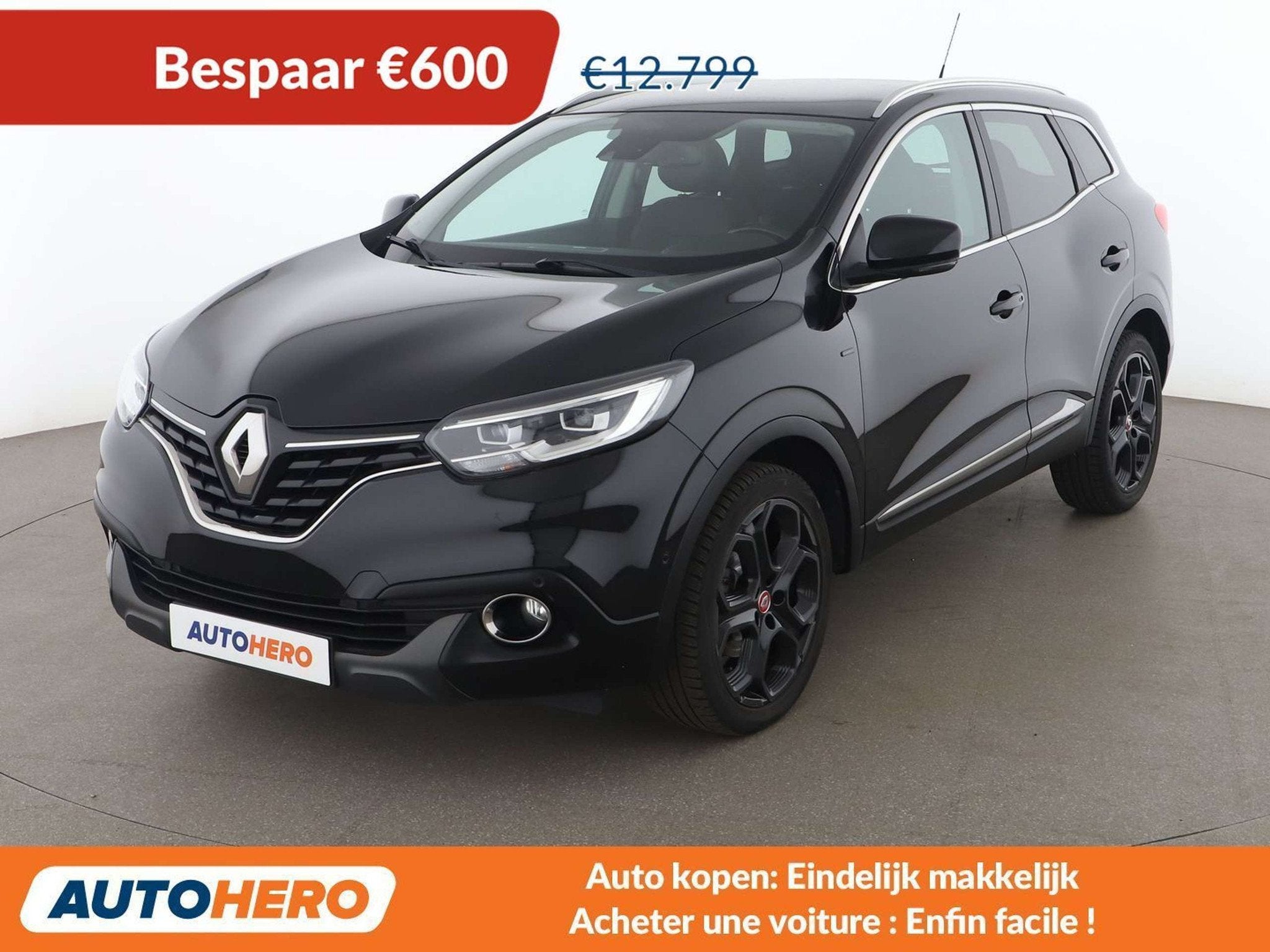 Renault Kadjar 1.6 TCe Energy Black Edition, Autos, Kadjar, Achat, 139 g/km, Boîte manuelle