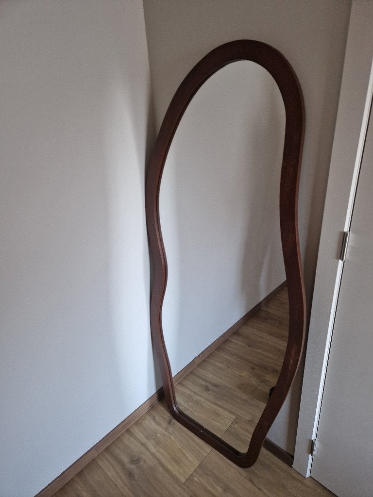 Staande spiegel in nieuwstaat, Maison & Meubles, Neuf, 50 à 75 cm, Autres formes, 150 à 200 cm