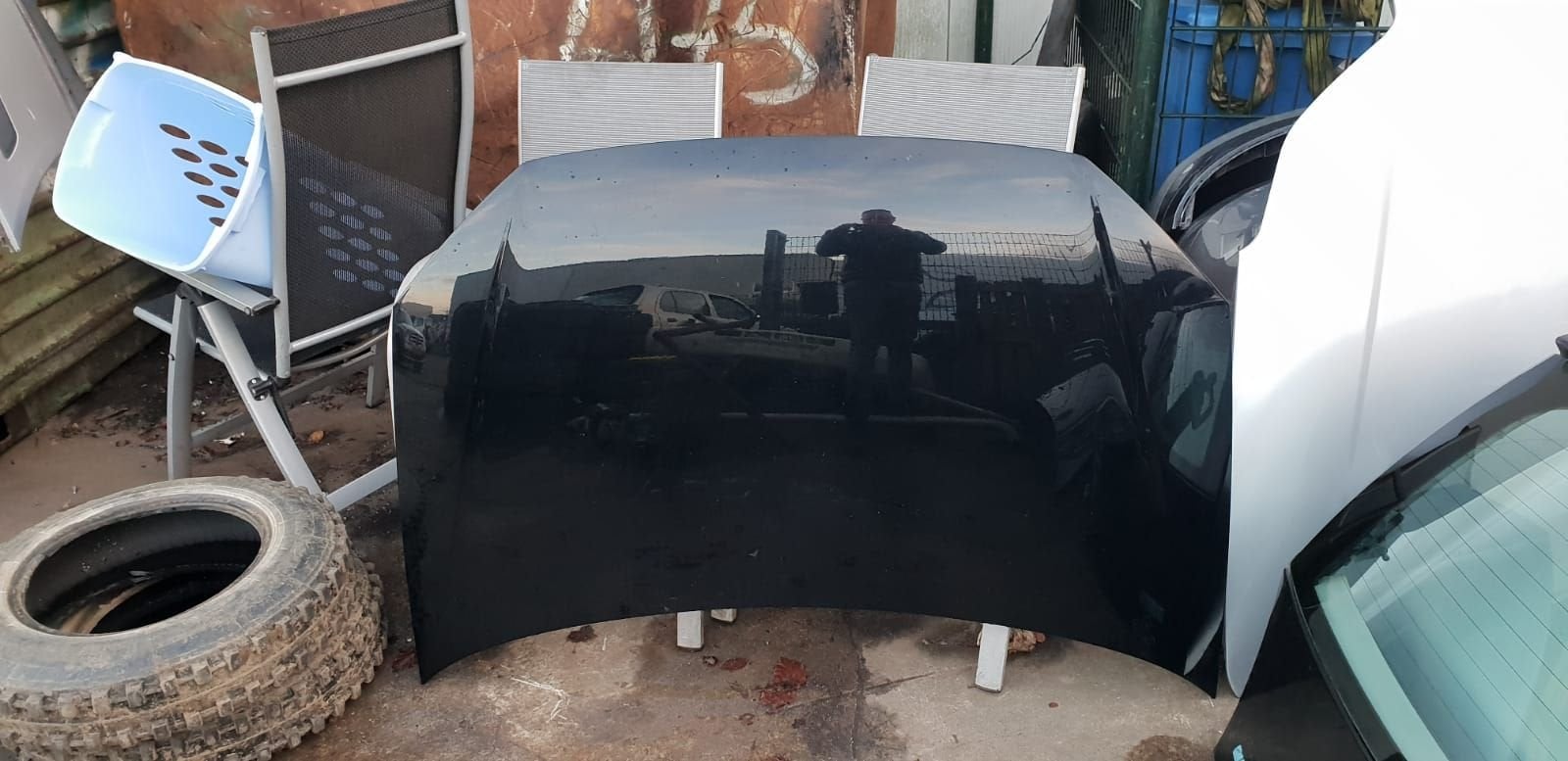 VW POLO MOTORKAP BJ 2007  2008, -, Utilisé, -, Capot moteur
