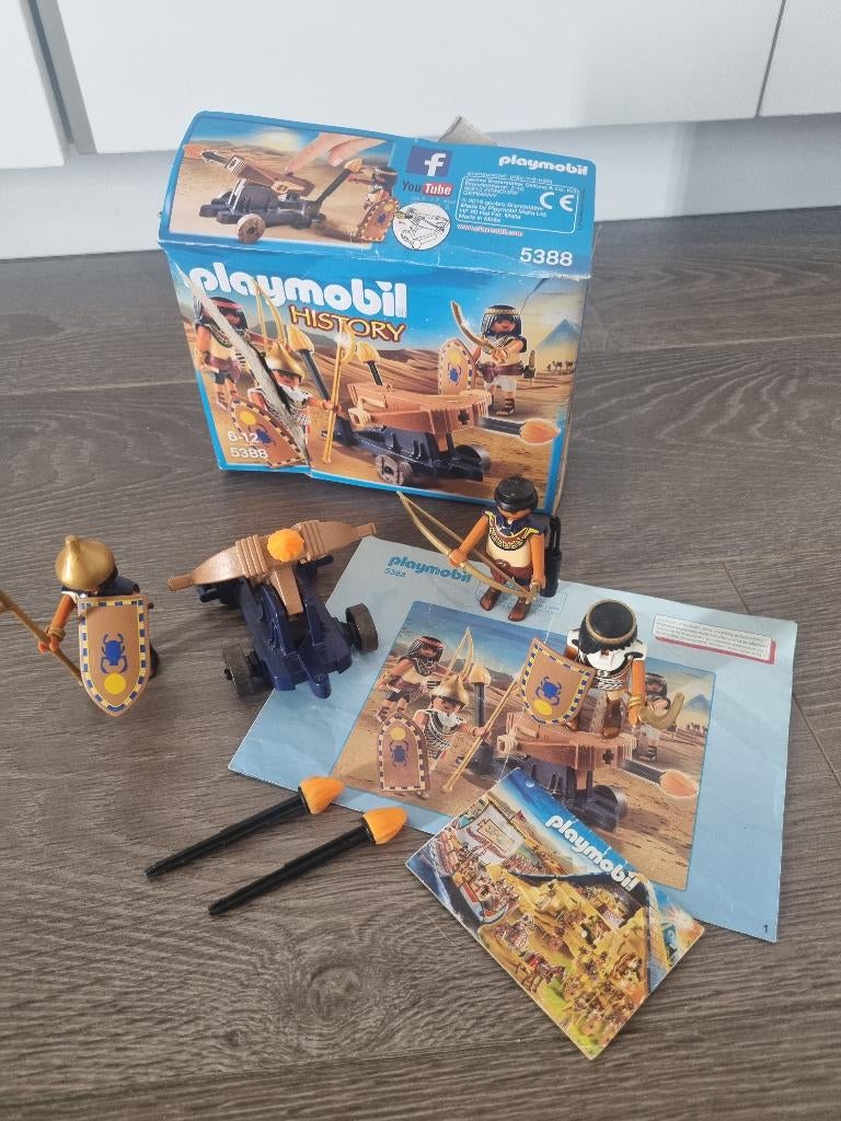 Playmobil history Egypte, Kinderen en Baby's, Speelgoed | Playmobil, Ophalen, Gebruikt, Complete set