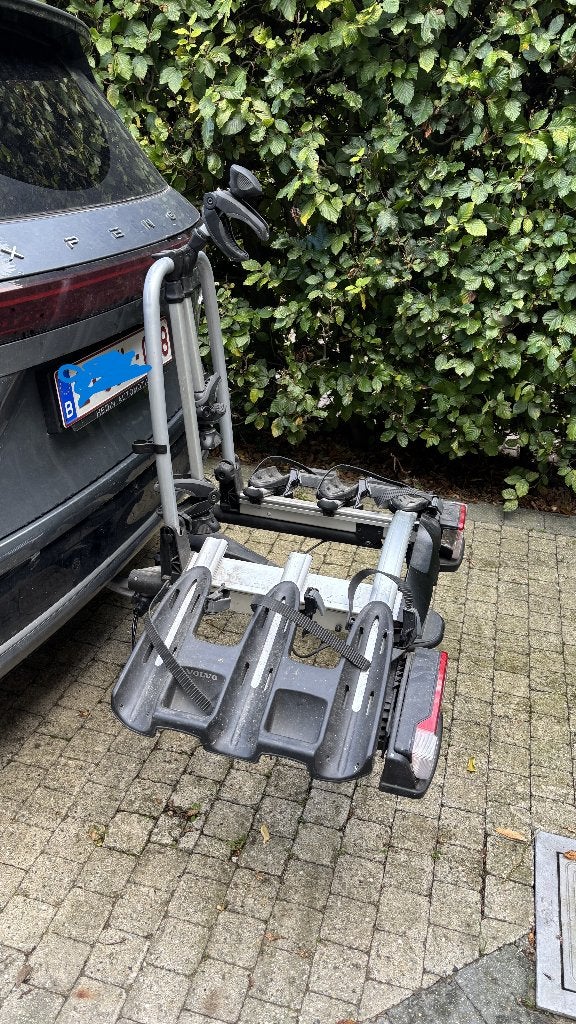 Porte-vélos Volvo 3 vélos - attelage de remorque - pliable, Support d'attelage, Pneus larges, 3 vélos ou plus, Enlèvement