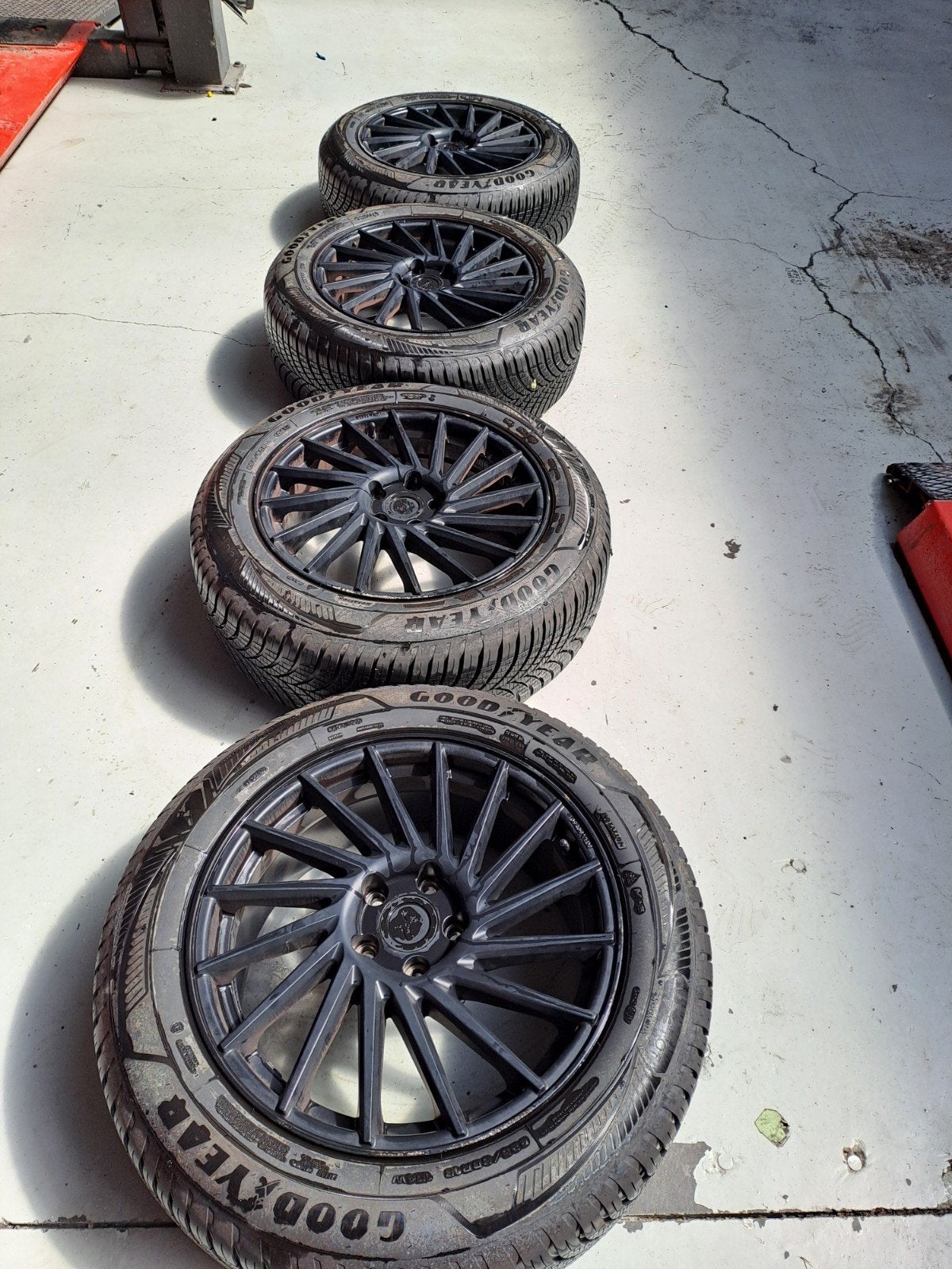audi wielen 18", Auto-onderdelen, Banden en Velgen, Ophalen, 18 inch, Gebruikt, Banden en Velgen