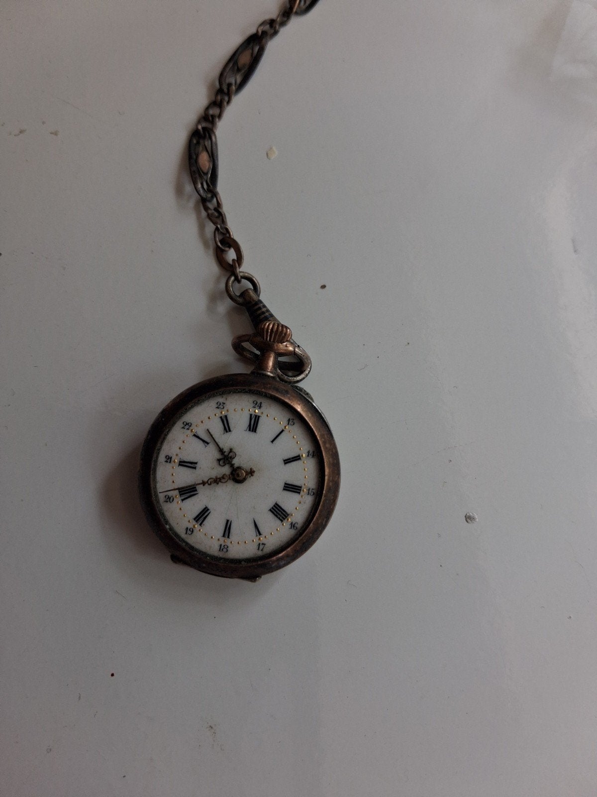 Zakhorloge uit de 19e eeuw  zilver, Handtassen en Accessoires, Horloges | Antiek, Ophalen