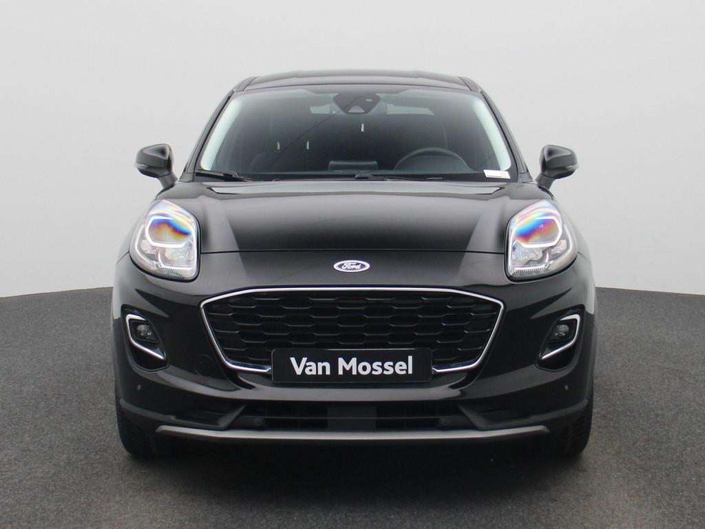 Ford Puma 1.0i Ecoboost mHEV 92kW Titanium NAVI | CARPLAY |, Auto's, Voorwielaandrijving, Stof, Zwart, Bedrijf