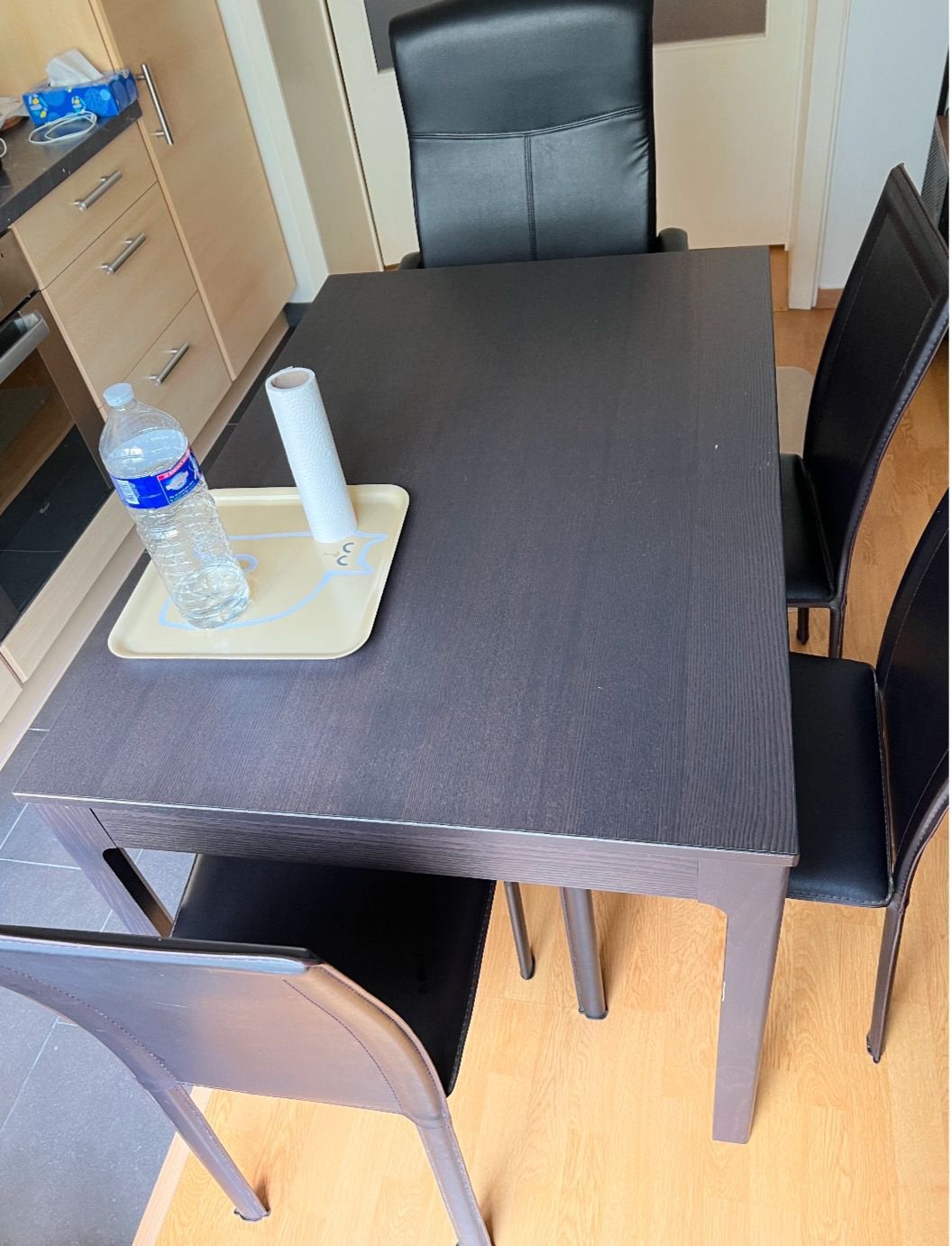 Table IKEA Nasinge extensible, 100 à 150 cm, Cinq personnes ou plus, Enlèvement, Utilisé