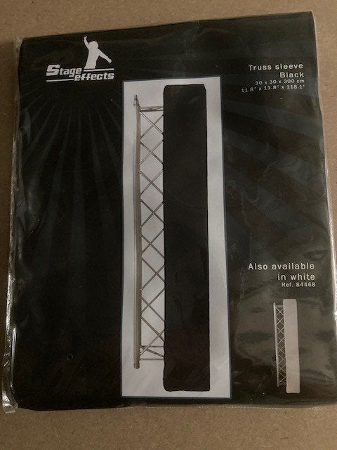 Truss sleeve black 300cm / truss cover, Ophalen, Nieuw