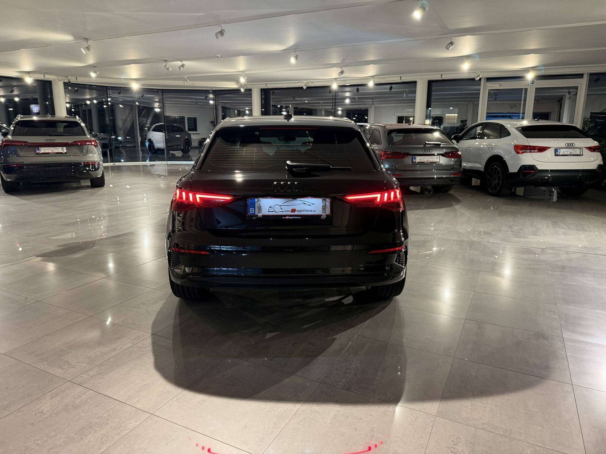 Audi A3 SPORTBACK 110PK S-TRONIC * PANO * FULL LED * CAMERA, Autos, Achat, Euro 6, Autres carburants, Noir