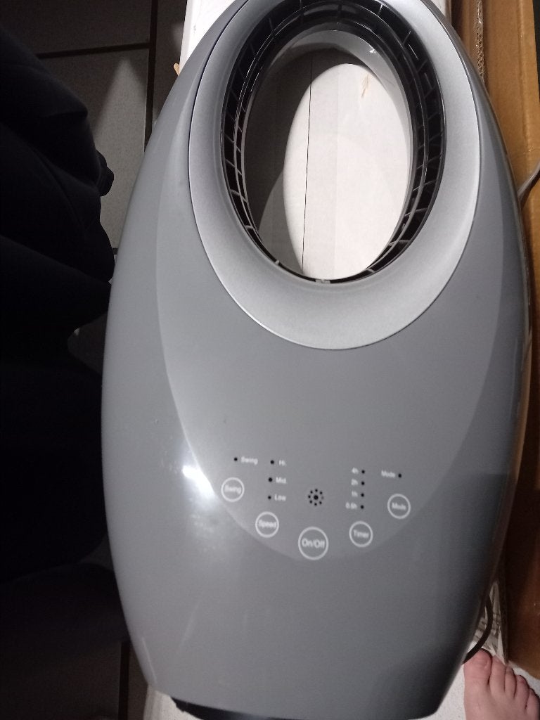 Ovale ventilator, Electroménager, Enlèvement, Comme neuf, Ventilateur de table