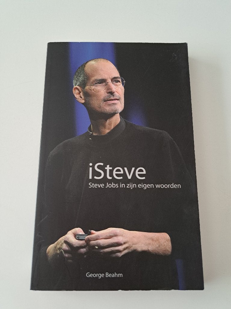 iSteve, Steve Jobs in zijn eigen woorden, Boeken, Ophalen of Verzenden, Zo goed als nieuw, Film, Tv en Media
