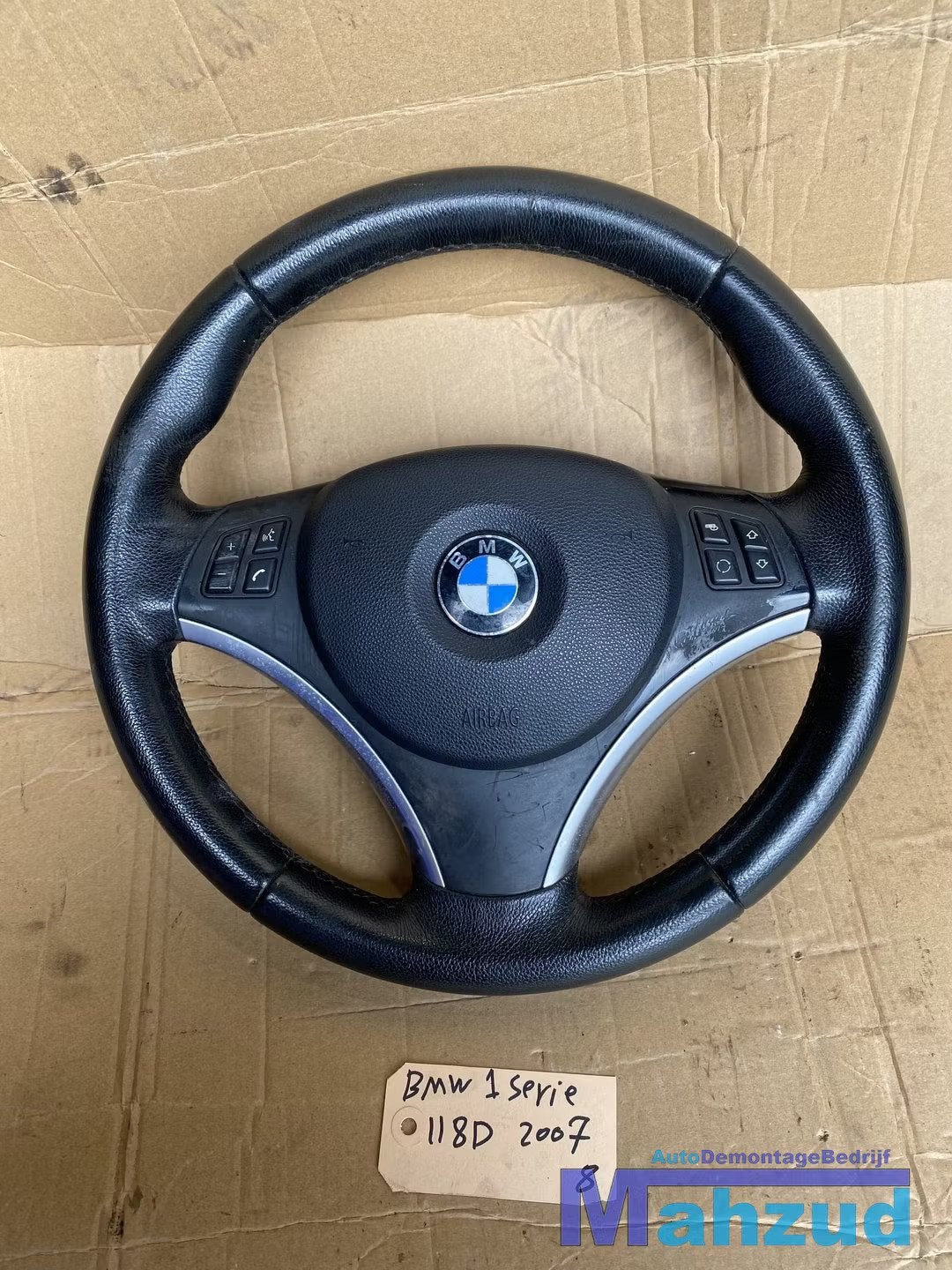 BMW E87 E81 E82 E90 leer stuurwiel met airbag, Autos : Pièces & Accessoires, Petuelring 130
80788  Munich, DE, Info@bmw.de, Utilisé