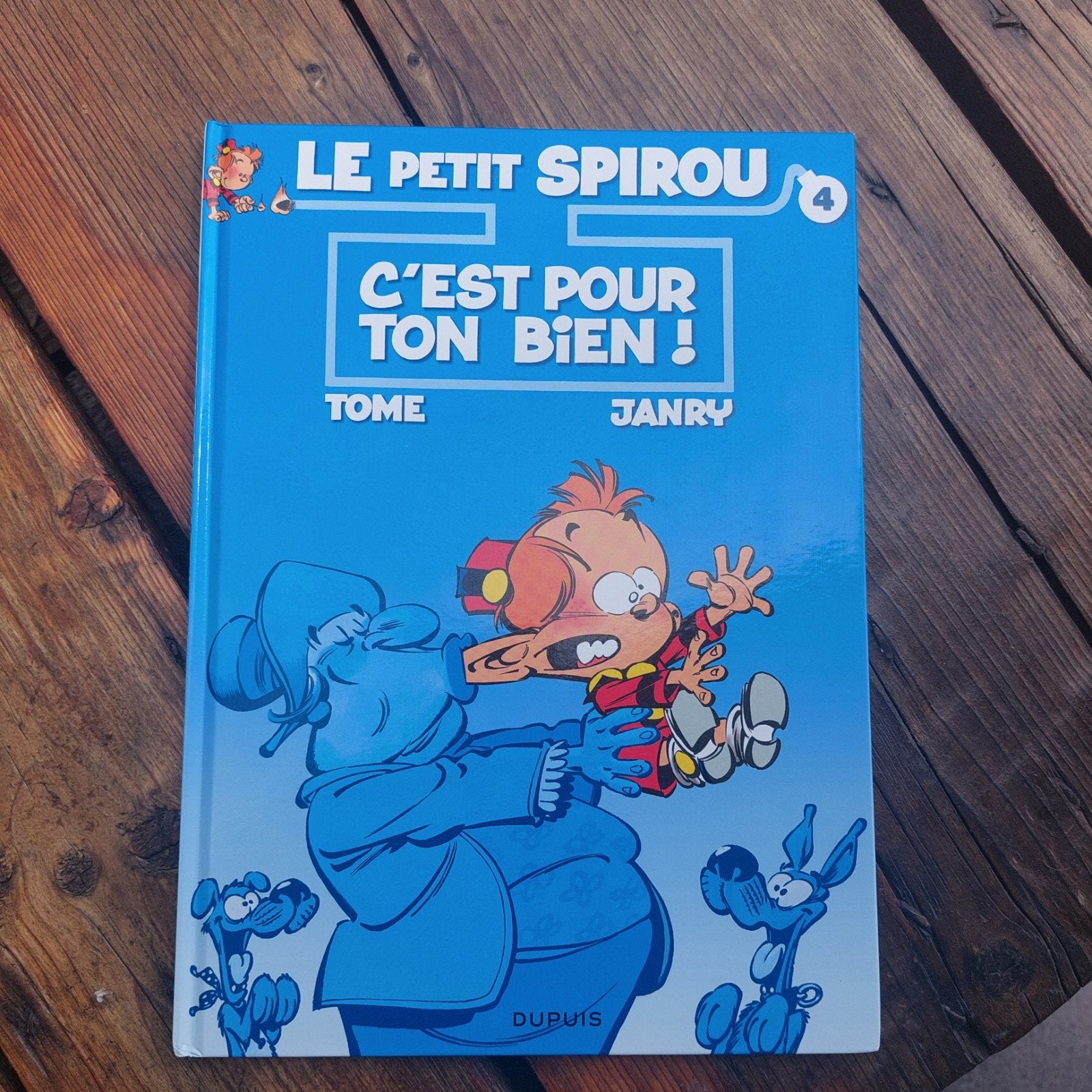 le petit spirou, Enlèvement, Utilisé