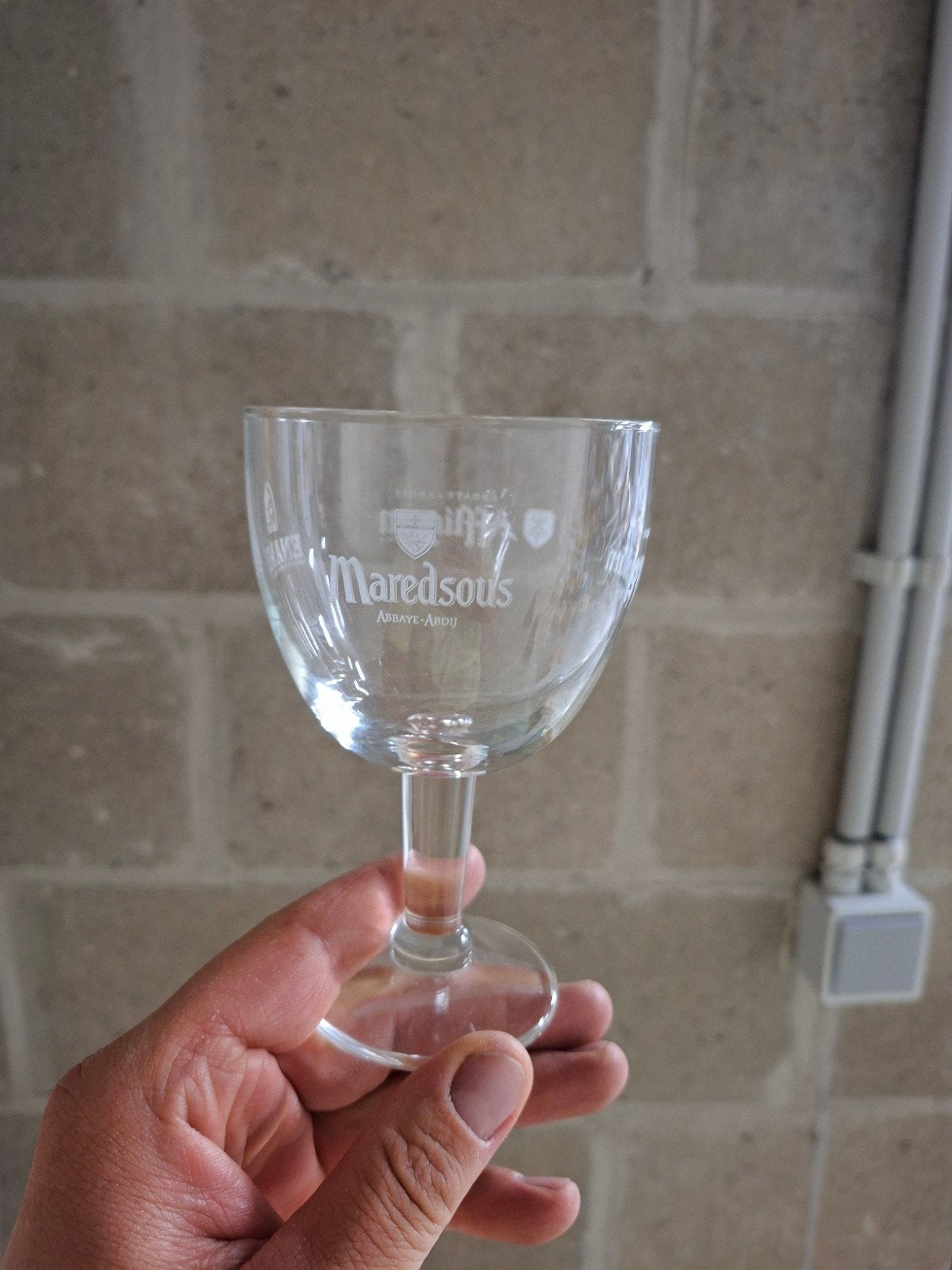 Speciaal degustatieglaasje van 4 abdijen, Verzamelen, Ophalen of Verzenden, Nieuw, Bierglas