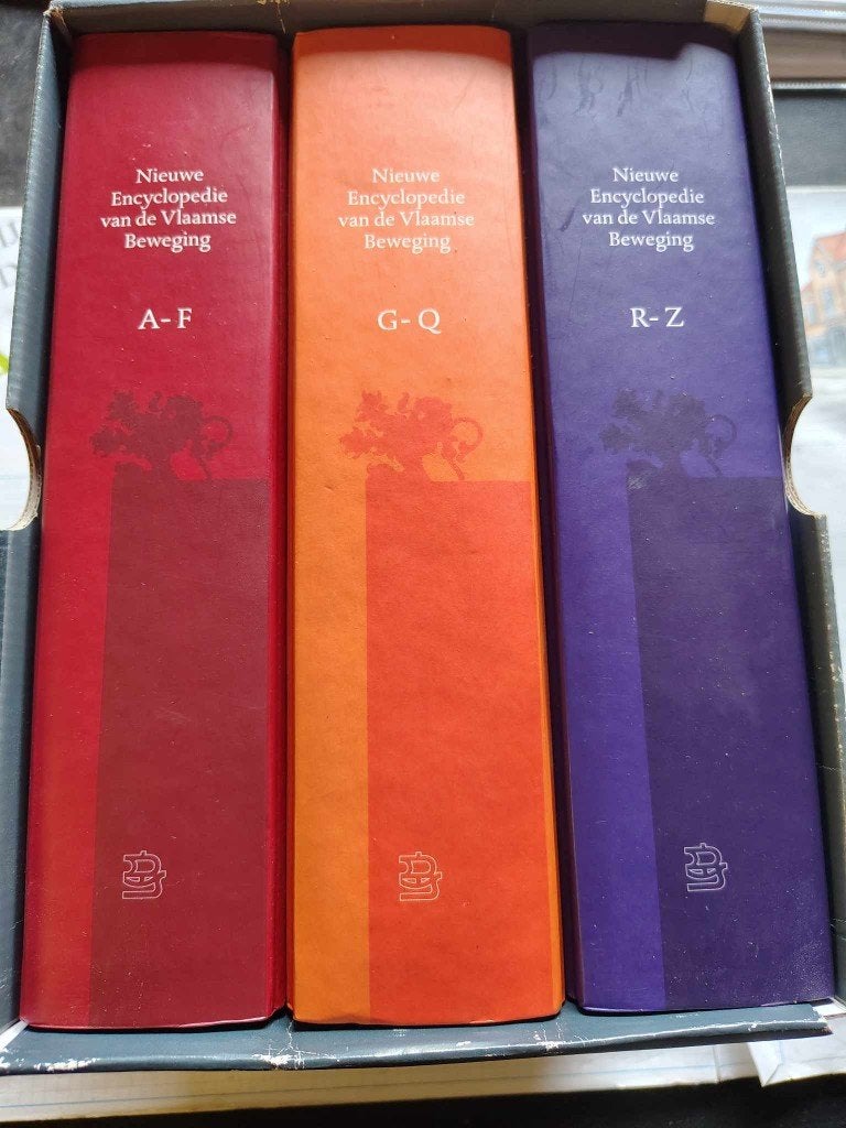 Nieuwe Encyclopedie van de Vlaamse Beweging (3delen), Enlèvement ou Envoi