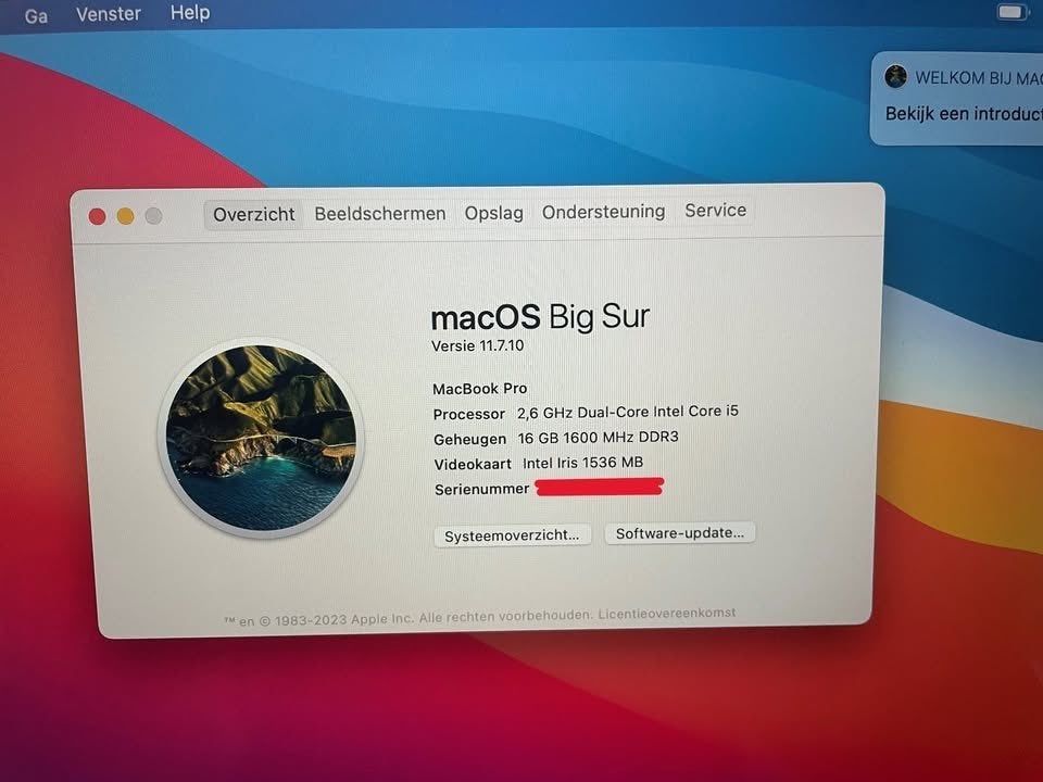 MacBook Pro Intel 13", Ophalen, Gebruikt, 2 tot 3 Ghz, 13 inch
