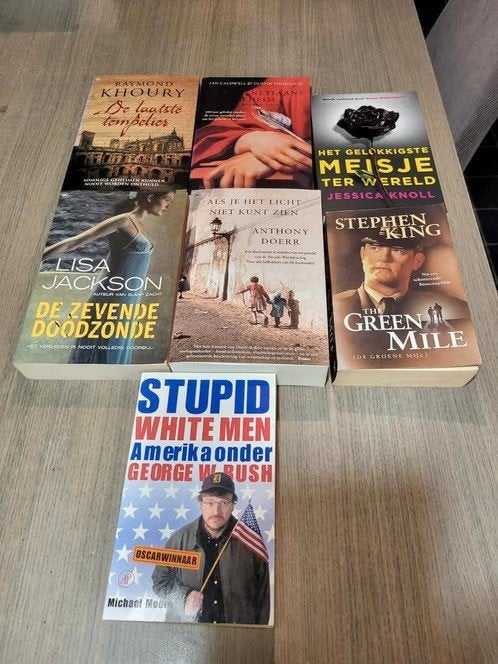 Lot 6 thrillers ook per stuk verkrijgbaar, Ophalen, Amerika