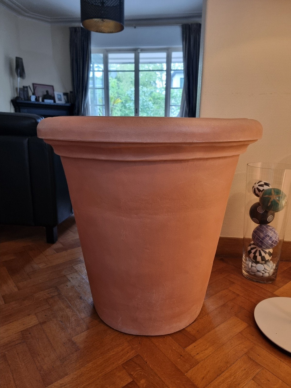 POT GEANT JARDIN état neuf 95lt diam.70cm/haut.67cm val.350€, Enlèvement, Jardin