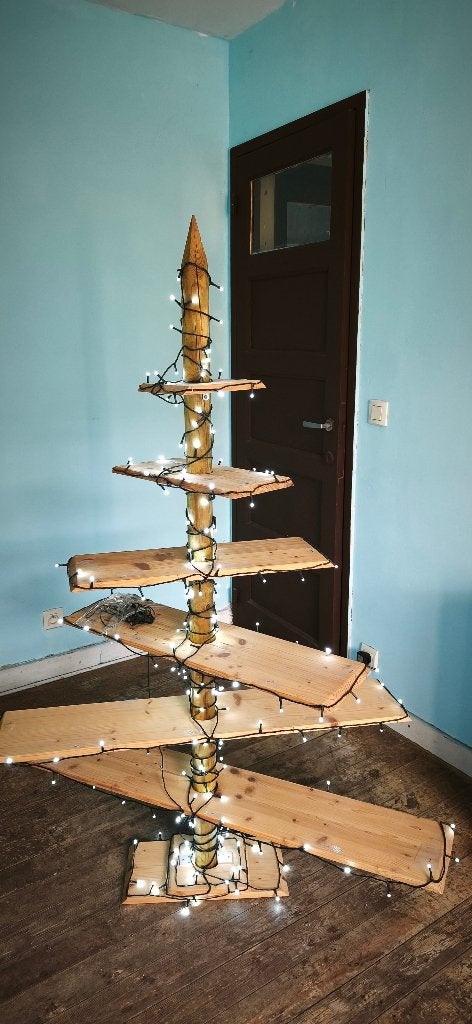 sapin en bois fait main, Ophalen, Zo goed als nieuw