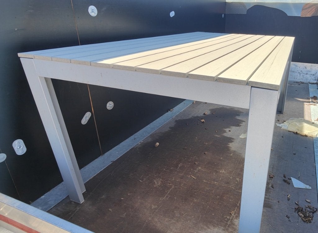 Tuintafel te koop, Ophalen, Zo goed als nieuw, Overige materialen