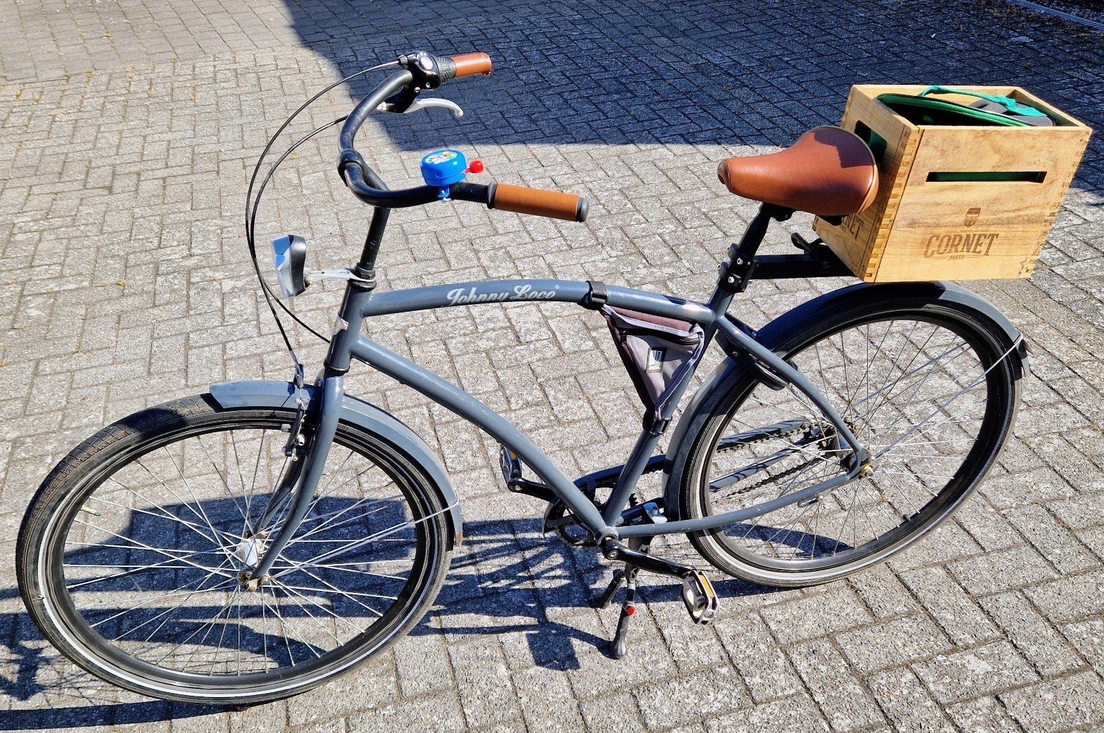 Fiets Johnny Loco, Ophalen