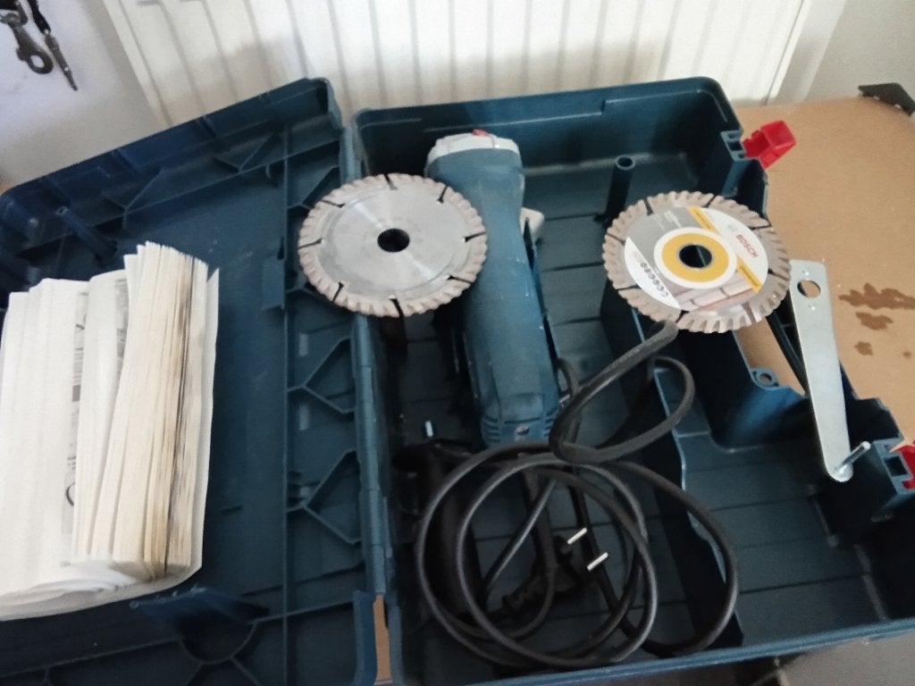 Bosch Professional GWS 880 Haakse Slijper - 880 W - 125 mm, Doe-het-zelf en Bouw, Ophalen, Zo goed als nieuw, 700 tot 1000 watt