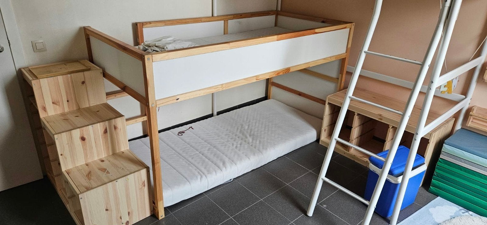 Kinderbed kura met twee matrassen, Ophalen