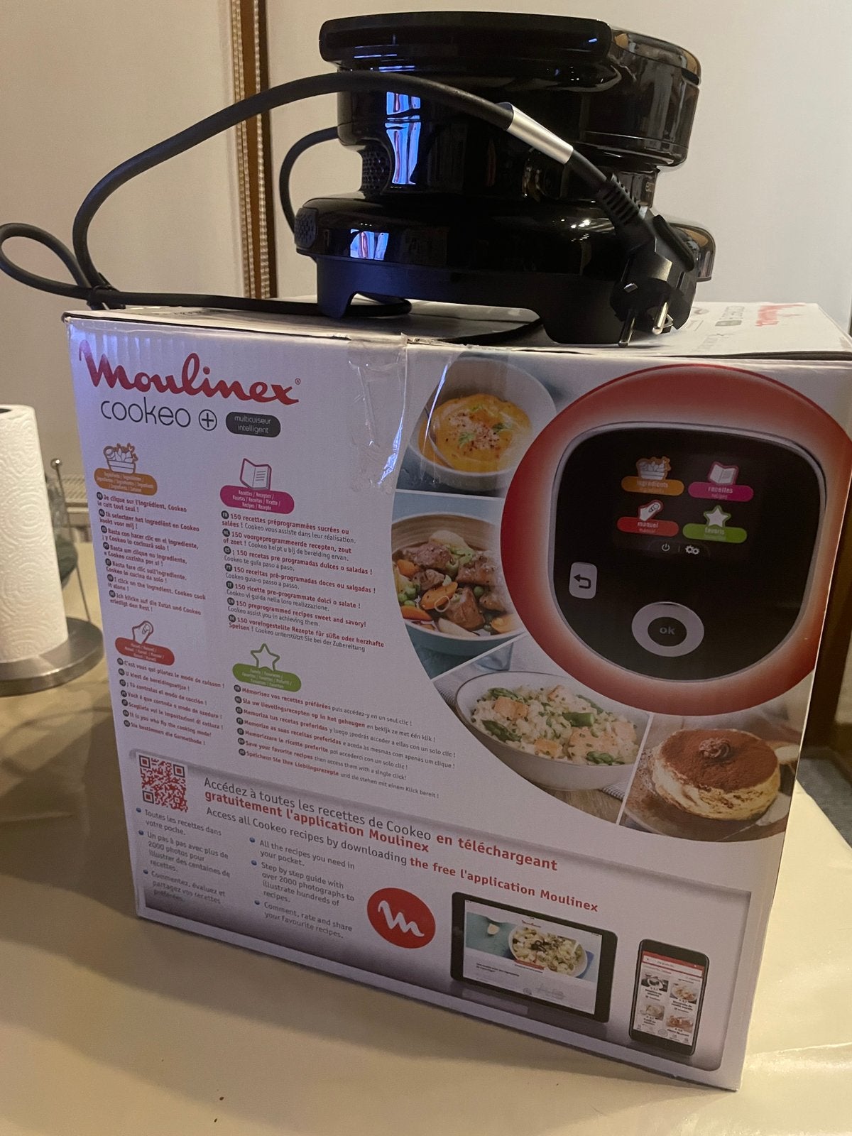 Cookeo + Moulinex, Enlèvement, Comme neuf
