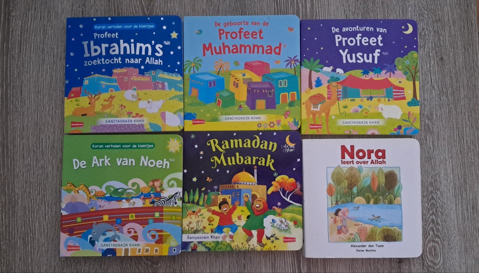 Mooie islamitische kartonboekjes / boardbooks, Boeken, Ophalen of Verzenden