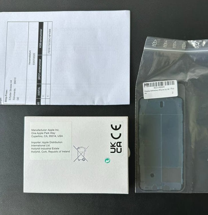iPhone 13 Apple Original Batterij + Lijm!, Telecommunicatie, Ophalen of Verzenden, Nieuw, Apple