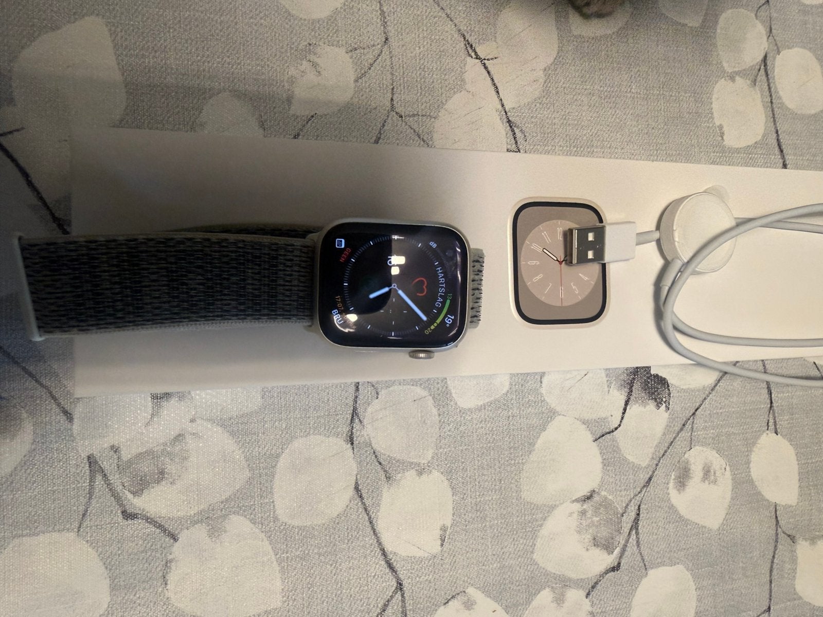 Apple watch series 8 45mm case gps+cellular, Étanche, Niveau de stress, IOS, Enlèvement