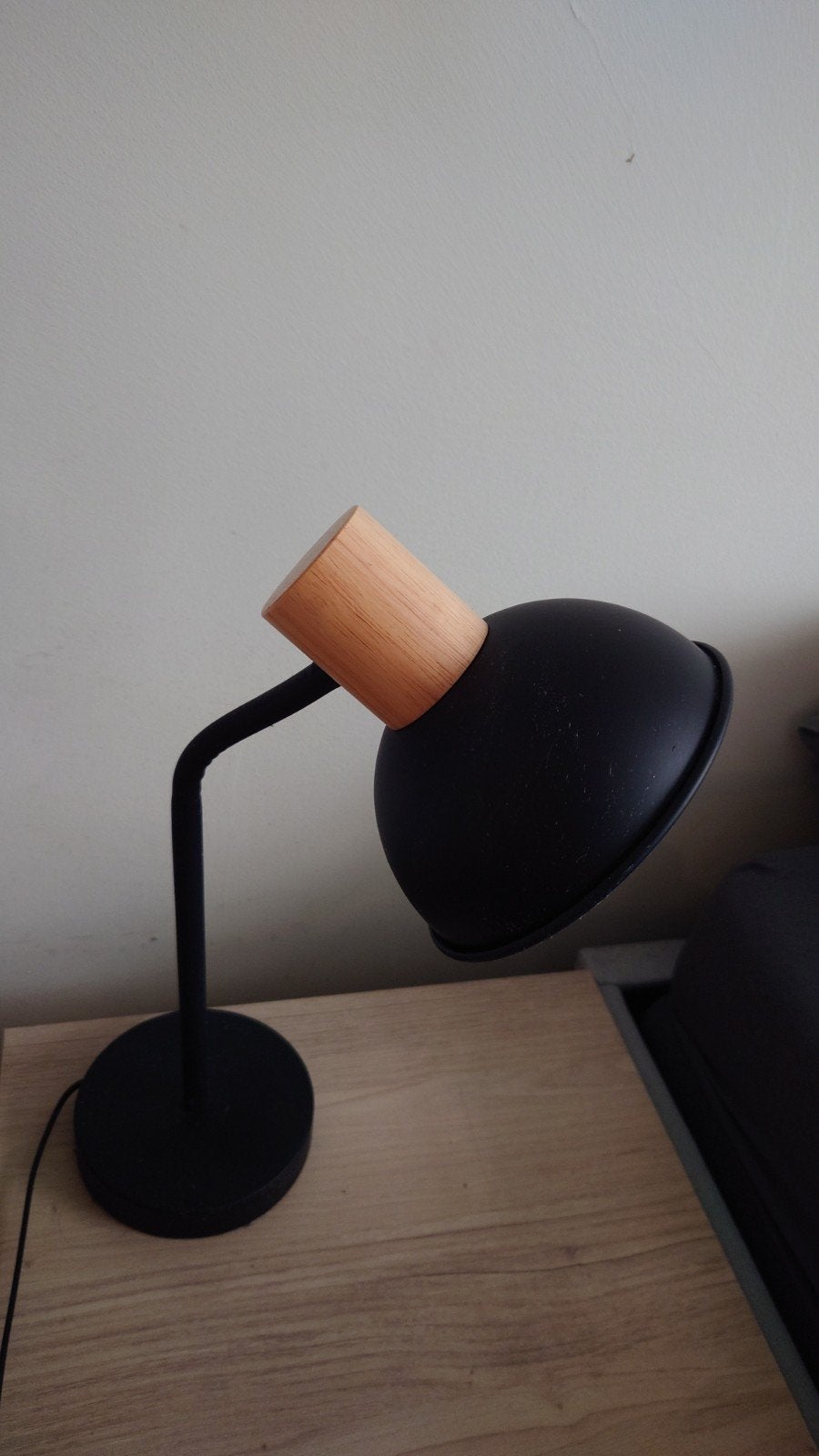 Lampe de chevet moderne x2, Enlèvement, Bois, Lampe de chevet, Moderne