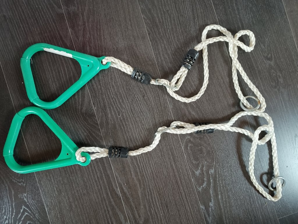 turnringen schommelringen, Kinderen en Baby's, Ophalen, Gebruikt, Kunststof