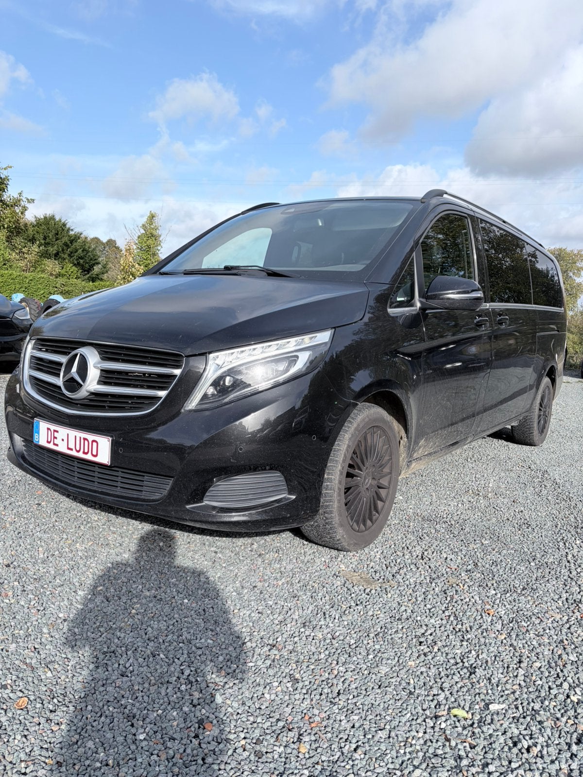 Mercedes V250 L3 lichte vracht, Automaat, 4 deurs, Zwart, Bedrijf
