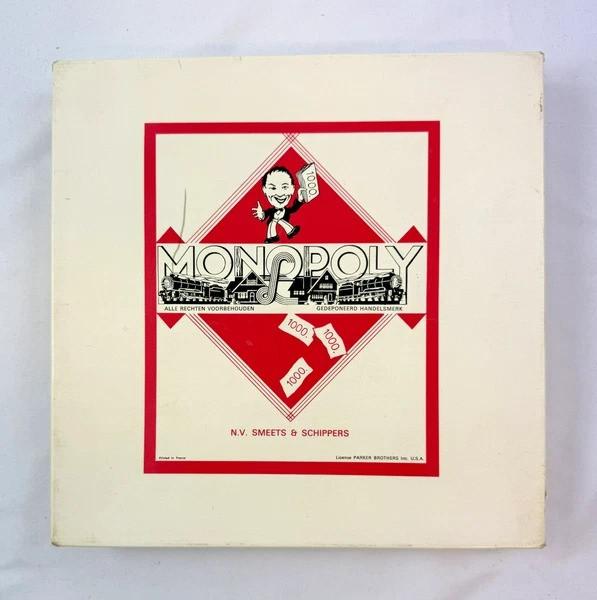 Jeu de plateau Monopoly vintage Smeets & Schippers game Guil, Hobby & Loisirs créatifs, Envoi, Comme neuf, Parker Brothers