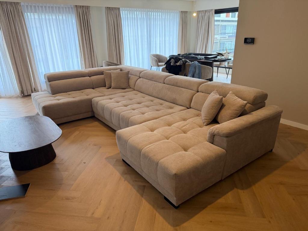 Elektrische zetel, Maison & Meubles, Canapés | Salons, Comme neuf, Banc d'angle, Quatre personnes ou plus, 300 cm ou plus, 150 cm ou plus